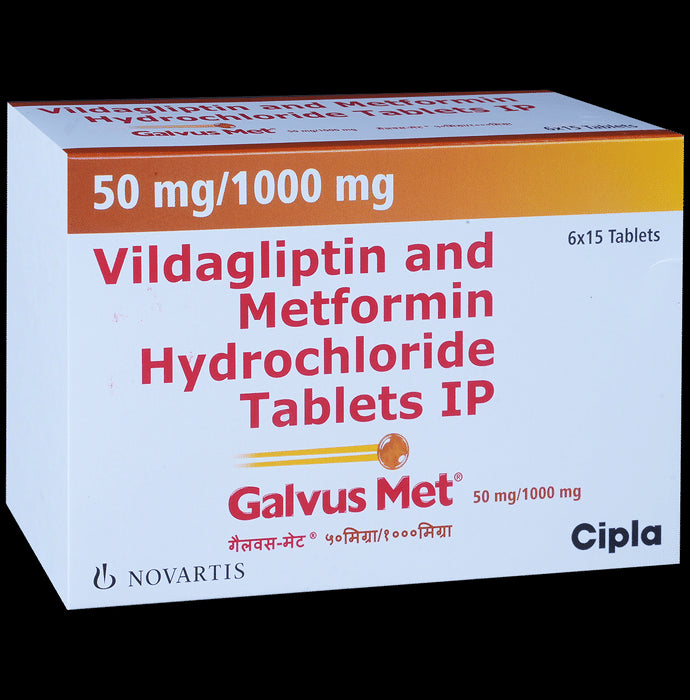 Galvus Met 50mg/1000mg Tablet