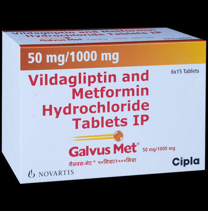 Galvus Met 50mg/1000mg Tablet