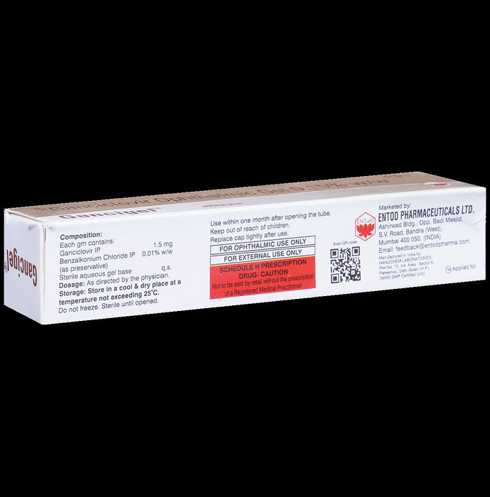 Gancigel Ophthalmic Gel