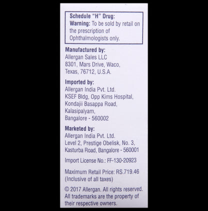 Lumigan 0.03% Ophthalmic Solution