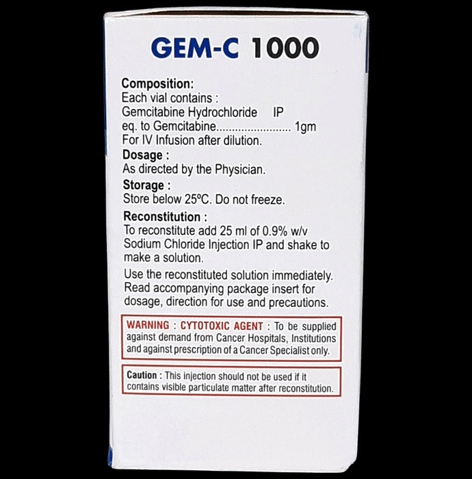 Gem-C 1000 Injection