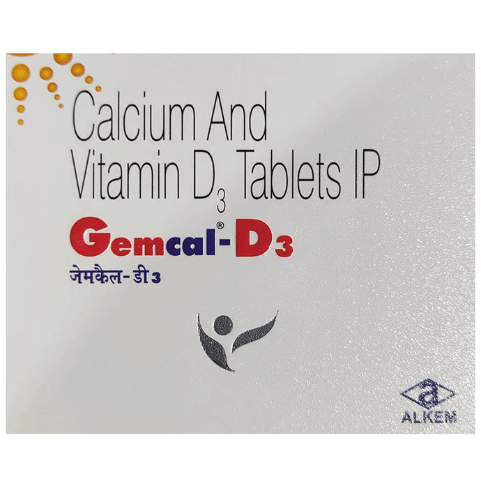 Gemcal-D3 Tablet - Classic Derma