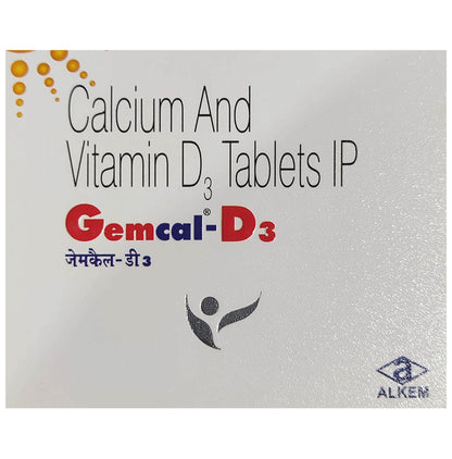 Gemcal-D3 Tablet - Classic Derma