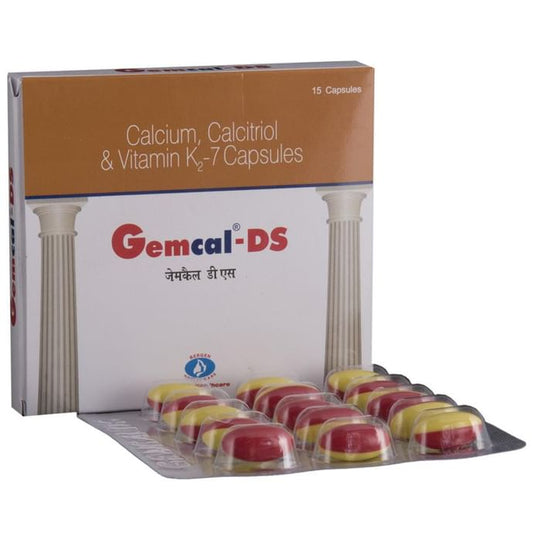 Gemcal-DS Soft Gelatin Capsule - Classic Derma
