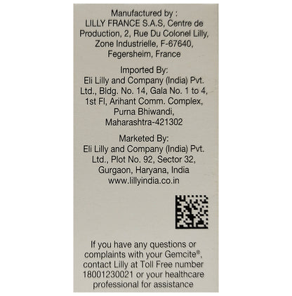 Gemcite 200mg Injection