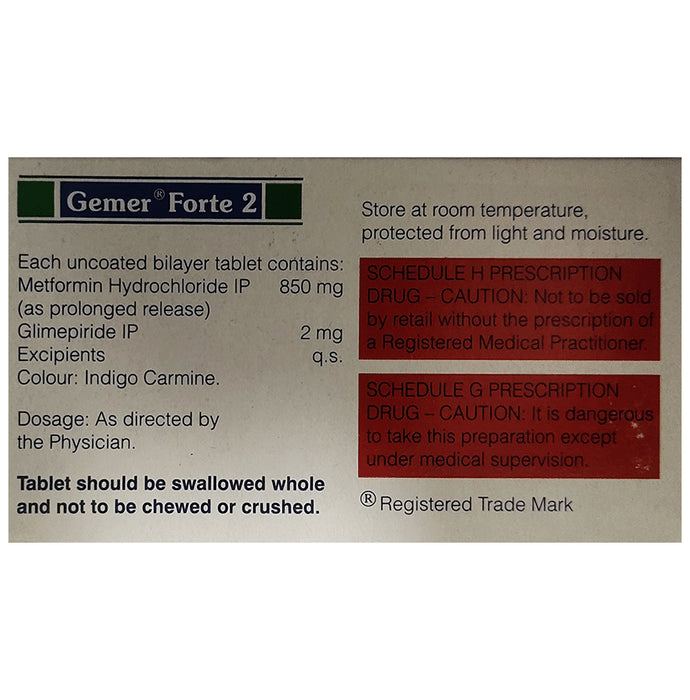 Gemer Forte 2 Tablet PR