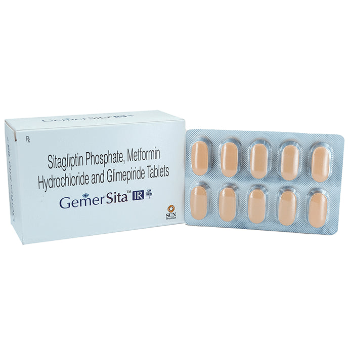 Gemer Sita IR 50/1000/1 Tablet - Classic Derma