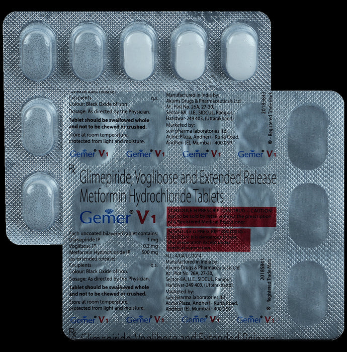 Gemer V 1 Tablet ER - Classic Derma