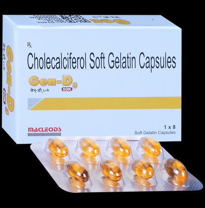 Gen-D3 60K Soft Gelatin Capsule - Classic Derma