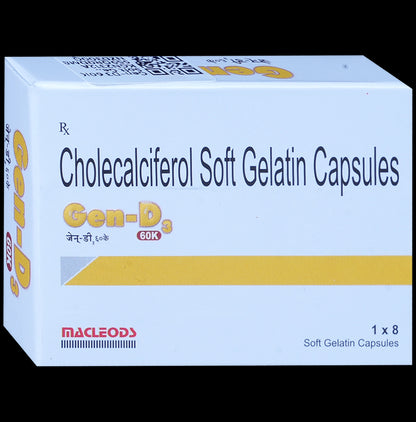 Gen-D3 60K Soft Gelatin Capsule
