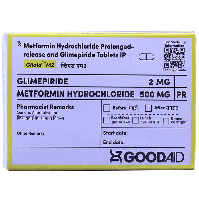 Gliaid M2 Tablet PR - Classic Derma