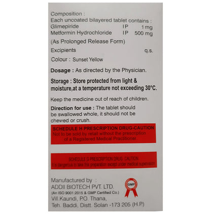 Glimanthro-M1 1/500 Tablet PR