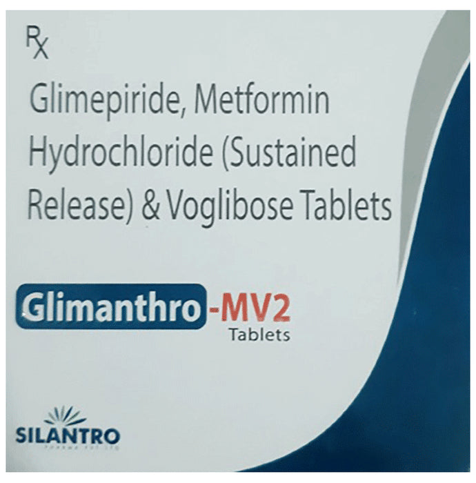 Glimanthro-MV 2 Tablet SR - Classic Derma