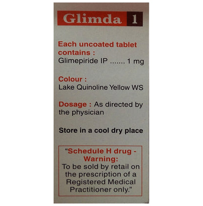 Glimda 1 Tablet
