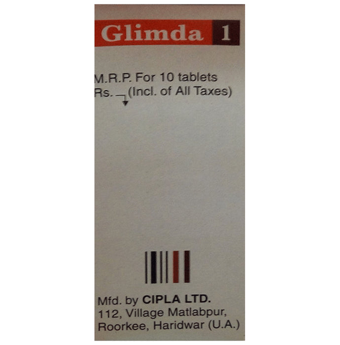 Glimda 1 Tablet