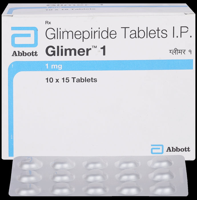 Glimer 1 Tablet - Classic Derma