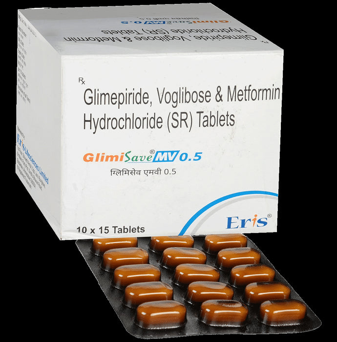 Glimisave MV 0.5 Tablet SR - Classic Derma
