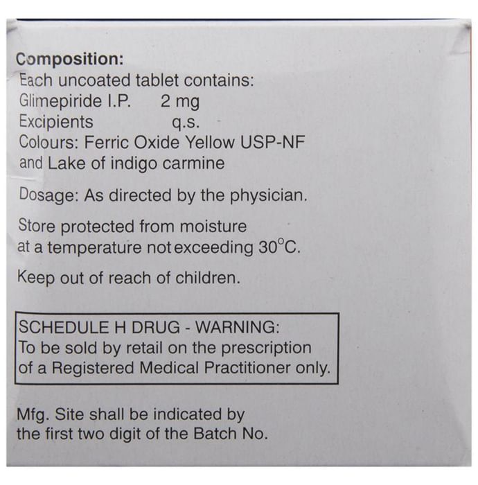 Glimulin 2 Tablet