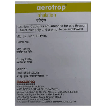 Aerotrop Inhalation