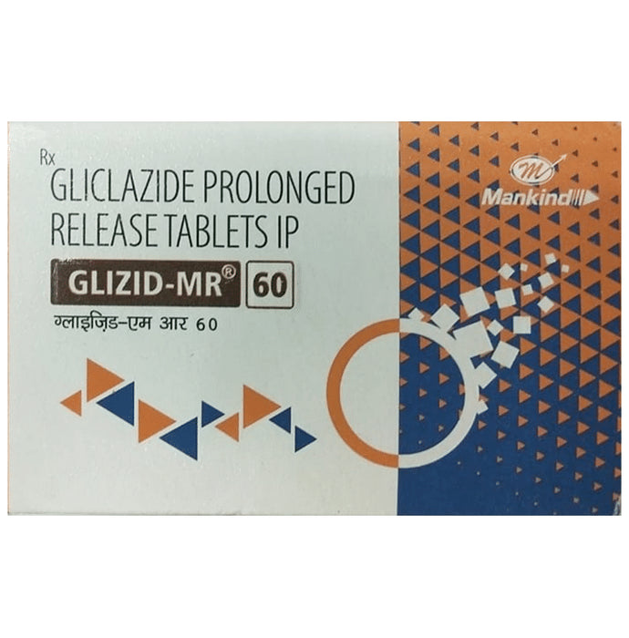Glizid -MR 60 Tablet - Classic Derma