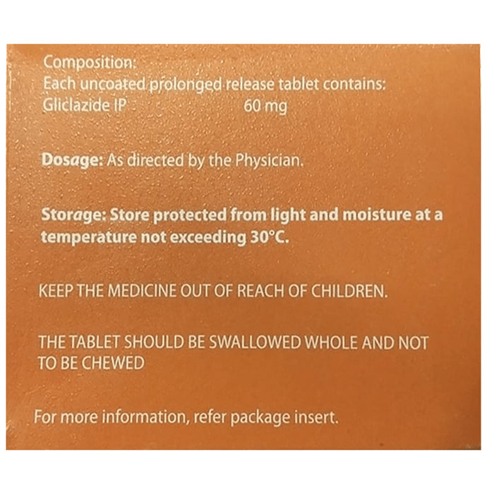 Glizid -MR 60 Tablet