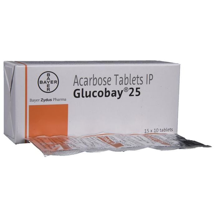 Glucobay 25 Tablet - Classic Derma