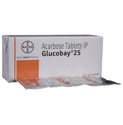 Glucobay 25 Tablet - Classic Derma
