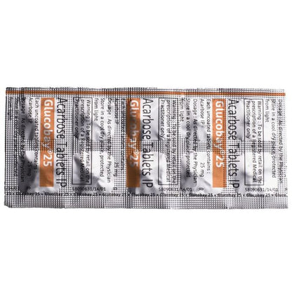 Glucobay 25 Tablet