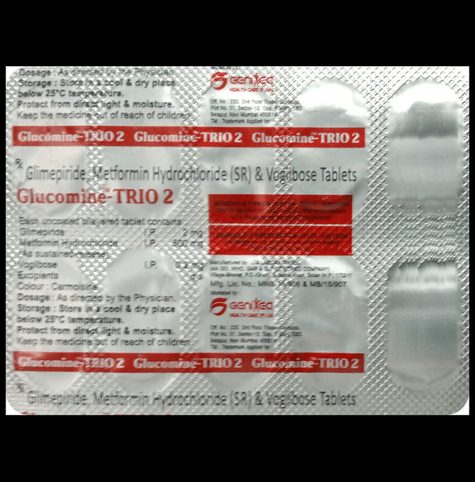 Glucomine Trio Tablet - Classic Derma