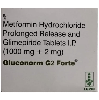 Gluconorm G2 Forte Tablet PR - Classic Derma