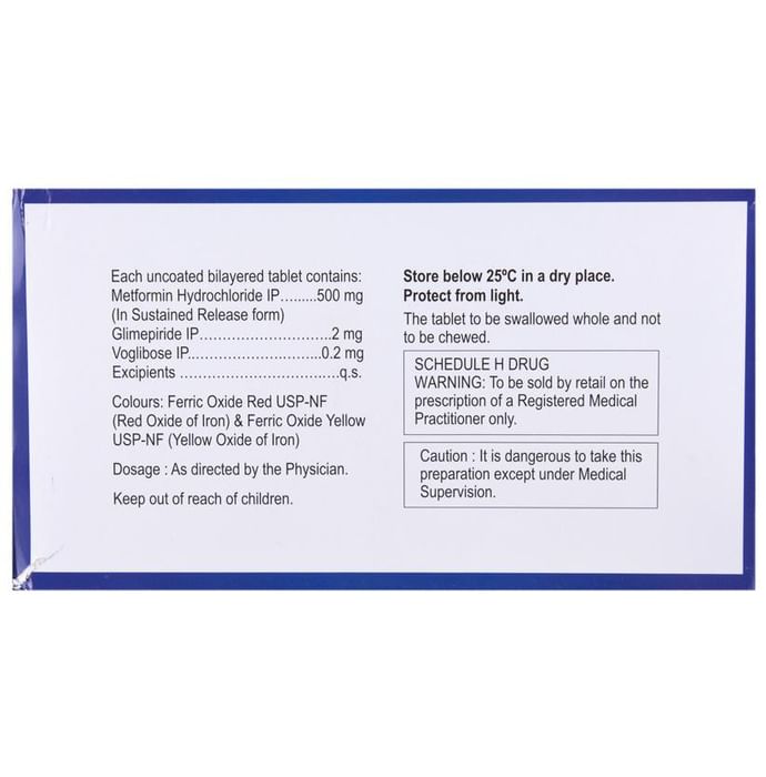Glucoryl-MV 2 Tablet SR