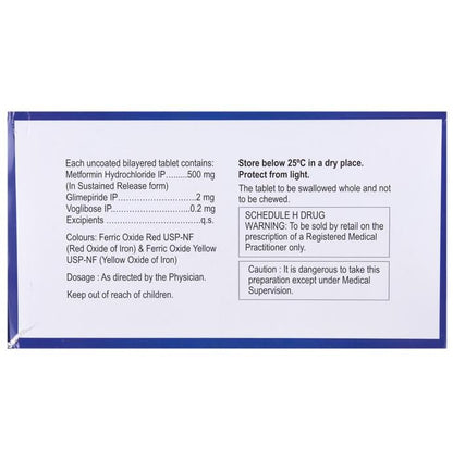 Glucoryl-MV 2 Tablet SR