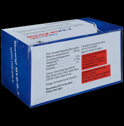 Glucoryl-MV 2/0.3 Tablet SR