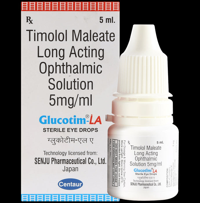 Glucotim LA Eye Drop - Classic Derma