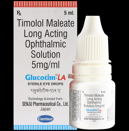 Glucotim LA Eye Drop - Classic Derma