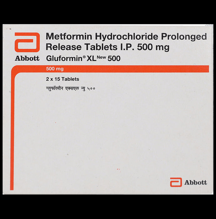 Gluformin XL New 500 Tablet PR