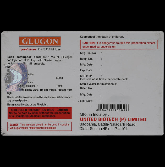 Glugon 1mg Injection