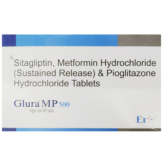 Glura MP 500 Tablet SR - Classic Derma