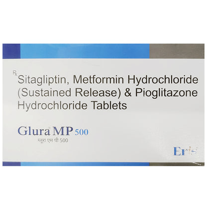 Glura MP 500 Tablet SR - Classic Derma