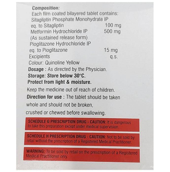 Glura MP 500 Tablet SR