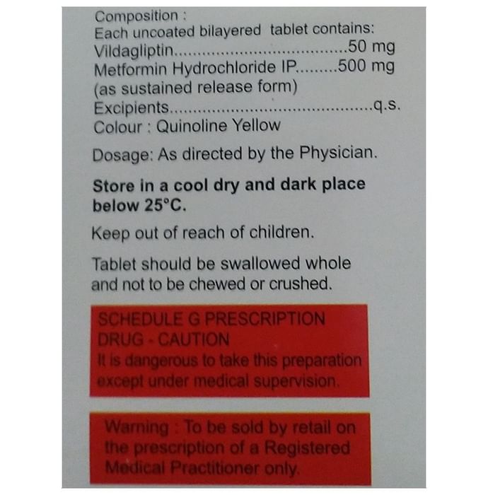 Gluvilda M +500 Tablet SR