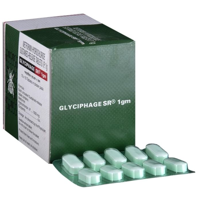 Glyciphage SR 1gm Tablet - Classic Derma