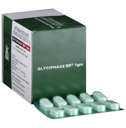 Glyciphage SR 1gm Tablet - Classic Derma
