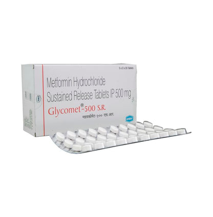 Glycomet 500 SR Tablet - Classic Derma
