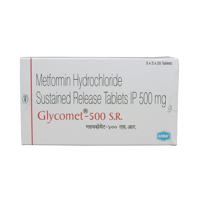Glycomet 500 SR Tablet