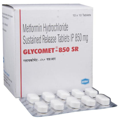 Glycomet 850 SR Tablet - Classic Derma