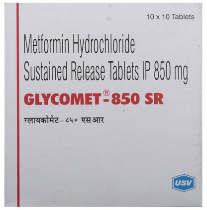 Glycomet 850 SR Tablet