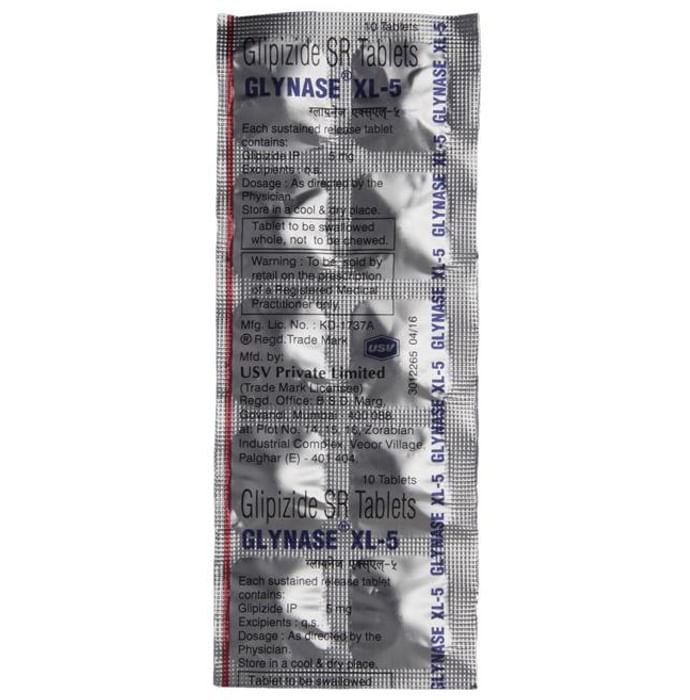 Glynase XL- 5 Tablet