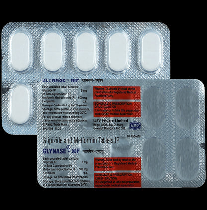 Glynase-MF Tablet - Classic Derma