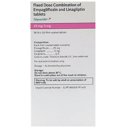 Glyxambi 25mg/5mg Tablet